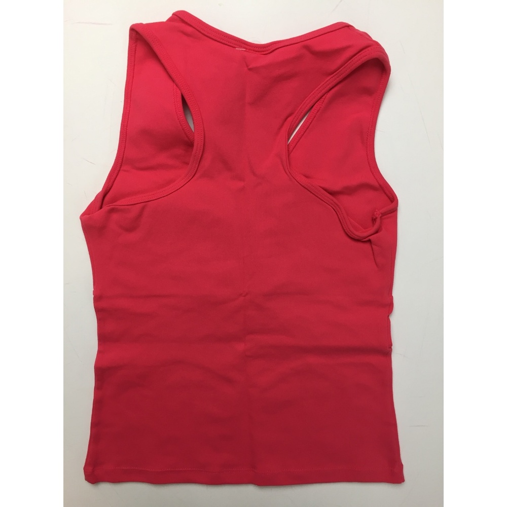 Racerback Sports Tank Top Coral Womens XS-S - Picture 4 of 5